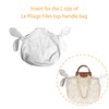 MEYAGO Handmade Bag Insert Organizer for Longchamp Pliage Filet Multi-Functional