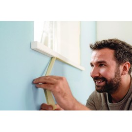 tesa Classic Masking Tape for Masking for Painting Work Solvent-Free, Removable Without Residue – 50 m x 19 mm