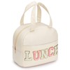 DIRGEE Lunch Bag for Women Insulated For Men PU leather