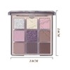 Eyeshadow Palette - Purple Eyeshadow - Highly Saturated - Longwear