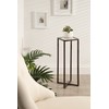Kate and Laurel Jaspur Modern Drink Table, 7 x 7