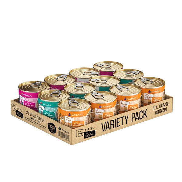 Weruva Dogs in The Kitchen, Sit. Down. Dinner. Variety Pack,