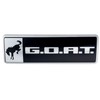Genuine Ford Chrome G.O.A.T. Badge for Bronco & Bronco Sport