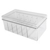 LABRIMP Cable Storage Organizer Box Transparent Dustproof and Moisture Multi
