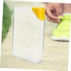 BIUDECO 2pcs Creative Flat Plastic Bottle Slim Design for Outdoor