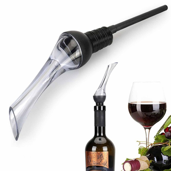 Wine Aerator Pourer - Instant Aerating Spout and Portable Decanter
