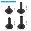 PATIKIL Rubber Golf Tees 4pcs Mixed Size Golf Practice Tees