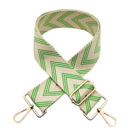 Width 5 cm Adjustable Bag Shoulder Strap, Bag Strap, Replacement Shoulder Strap, Bag Handle for Changing Handbag Strap, Bag Strap, Shoulder Strap for Crossbody Bag, (O-Light Green), O-light green-gold