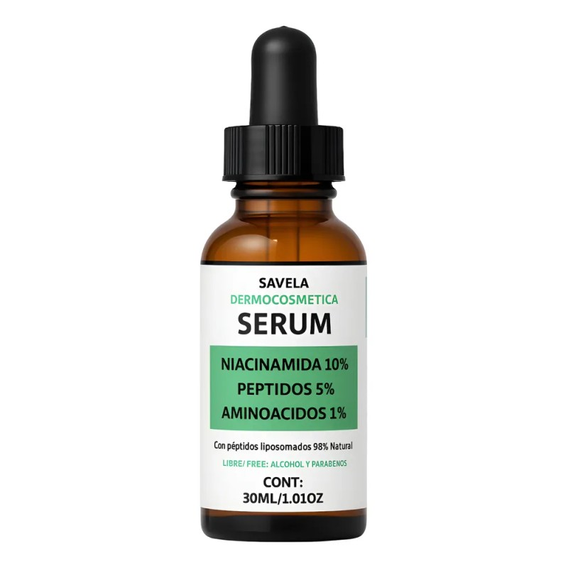 Serum Niacinamida 10%, Aminoacidos 1% Y Peptidos 5%, 30ml