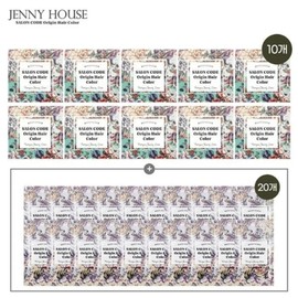 Jenny House Origin Hair Color Dye Gray Gray Cover Home Shopping Dye 10+Treatment 20 Set Dark Brown 10+Treatment 20 / 제니하우스 오리진 헤어컬러 염색약 새치커버 홈쇼핑 염색제 10개+트리트먼트 20개 세트 다크브라운10+트리트먼트20
