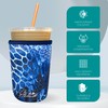 Koverz Iced Coffee Sleeve, Insulated Neoprene Cup Sleeve, Fits a