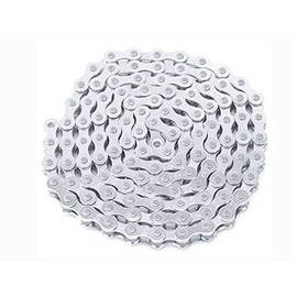 Lowrider KMC Chain 1/2x1/8x112 Chrome. for Bicycle Chain, Bike Chain, Bikes, Beach Cruiser, Chopper, limos, Stretch, BMX, Track Fixie Bicycles