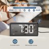 Ankilo Alarm Clocks Bedside, Digital Alarm Clock for Heavy Sleepers