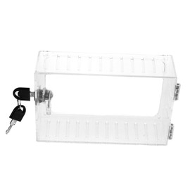 ORFOFE Thermostat Lock Box Wall Guard Protector for Indoor Thermostats Easy to Install Fits Models Compact Sturdy Plastic Material