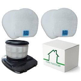 2+1 Filter Kit Compatible with Shark Rocket IX140 IX140C IX140H IX141 IX141H IX142 IZ140 IZ140C IZ141C IZ142 IZ142HD IZ142NP IZ242 UZ145 UZ155 WZ140 WZ240 Cordless Stick Vacuum. 617FJ140 616FJ140