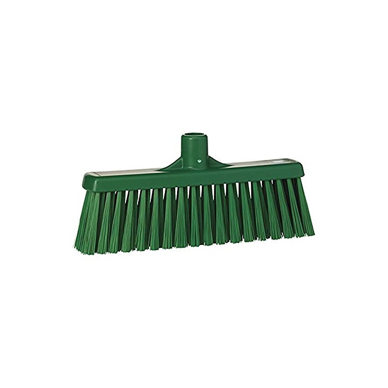 Vikan 31662 Medium Sweep Floor Broom Head, Polypropylene Block, 12-1/4"