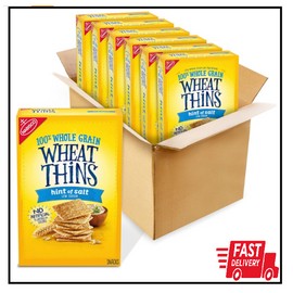 Wheat Thins Hint of Salt Low Sodium Whole Grain Wheat Crackers 6-8.5 oz Boxes