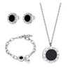 RPAEOY Jewellery Set for Women and Girls Cubic Zirconia Stainless