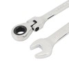 Flex Head Ratcheting Combination Wrench Set Chrome Vanadium Steel Quick