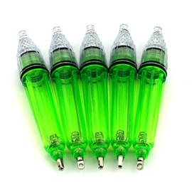 Edearkar 5-Pack Underwater Fishing Light Colorful Color 6.5 inch Deep Drop LED Light Waterproof Flashing Fishing Light Attractive Light Bait Lure Lamp Colorful Light