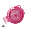 AMUSE Powder Lip & Cheek 4g, 3 pieces, 09 Love Potion / AMUSE 파우더 립 앤 치크 4g, 3개, 09 러브 포션
