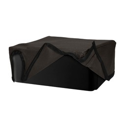 kwmobile Dust Cover Compatible with Canon Selphy CP1500 - Printer Case - Fabric Protector Cover - Dark Grey