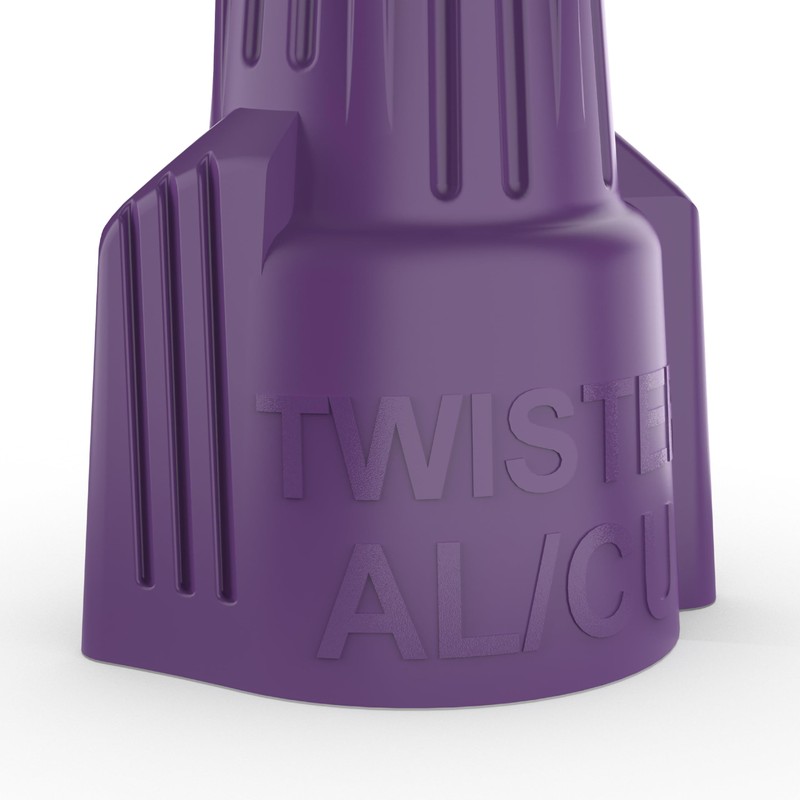IDEAL INDUSTRIES INC. 30-165 Twister Al/Cu Purple Wire Connector 12-10
