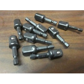 ~ 10 ~ IMPACT 1/2" POWER EXTENSION 2" BIT SOCKET DRIVER FITS DEWALT SCREW GUN