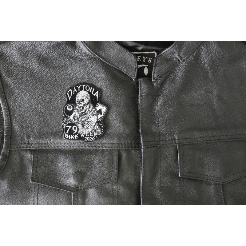 Ivamis Daytona Bike Week 2020 Iron on Patch- 3x3.5 inch