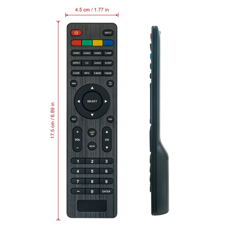 For Hitachi 504Q4836101 Replaced Remote for Hitachi TV 32C11 40C301