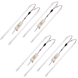 4 Pack LED Troffer 2x4 FT Retrofit Kit,Magnetic LED Retrofit kit,36W (240W Equiv),5000K Daylight White,0-10V LED Driver/2 Tubes Per Kit,T8 T10 T12 Fluorescent Replacement Light Bar,Easy to Install