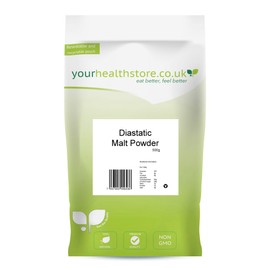 yourhealthstore Premium Diastatic Malt Powder 500g Barley Malt for Bread Making