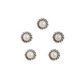 Comet Busters Pearl Bindi with Diamond Border (BIN584)