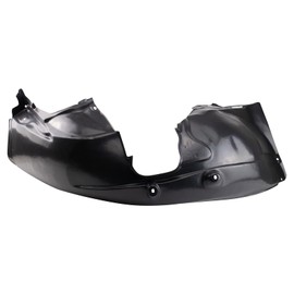 TRQ Front Left Inner Fender Liner Black Drivers Side Compatible with 2003-2010 Saab 9-3 SB1248103