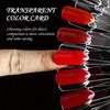 OVDGWC 4 Stück Nailart-Muster Und 2 Nummerierte Aufkleber, Nageldisplay, DIY-Nagelkunst,