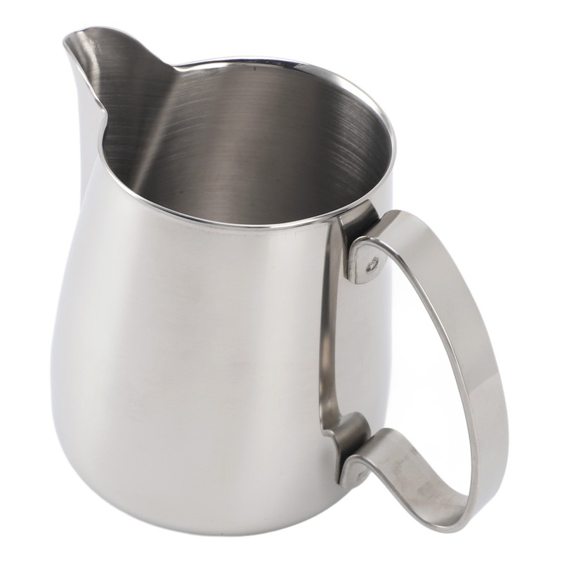 Milk Frothing Pitcher 304 Stainless Steel Dripless Spout Coffee Milk