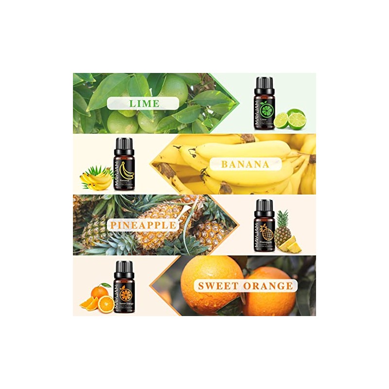 MAYJAM MAYJAM Duft Duft?l Set Fruchtiger 8 x 10ML, Frchte