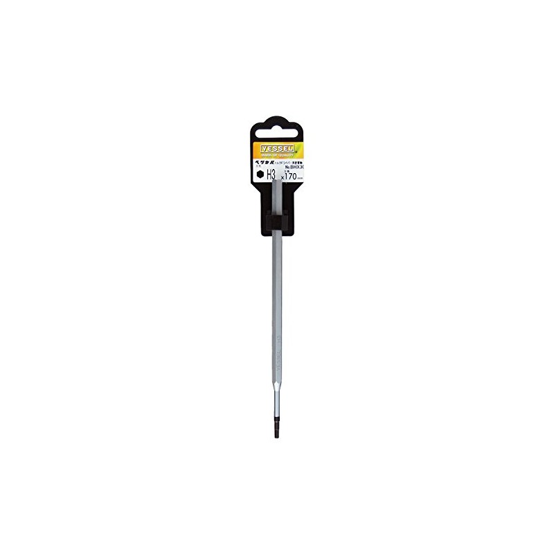 Vessel Replacement Shaft for Torque Screwdriver HEX 3 Opposite Side