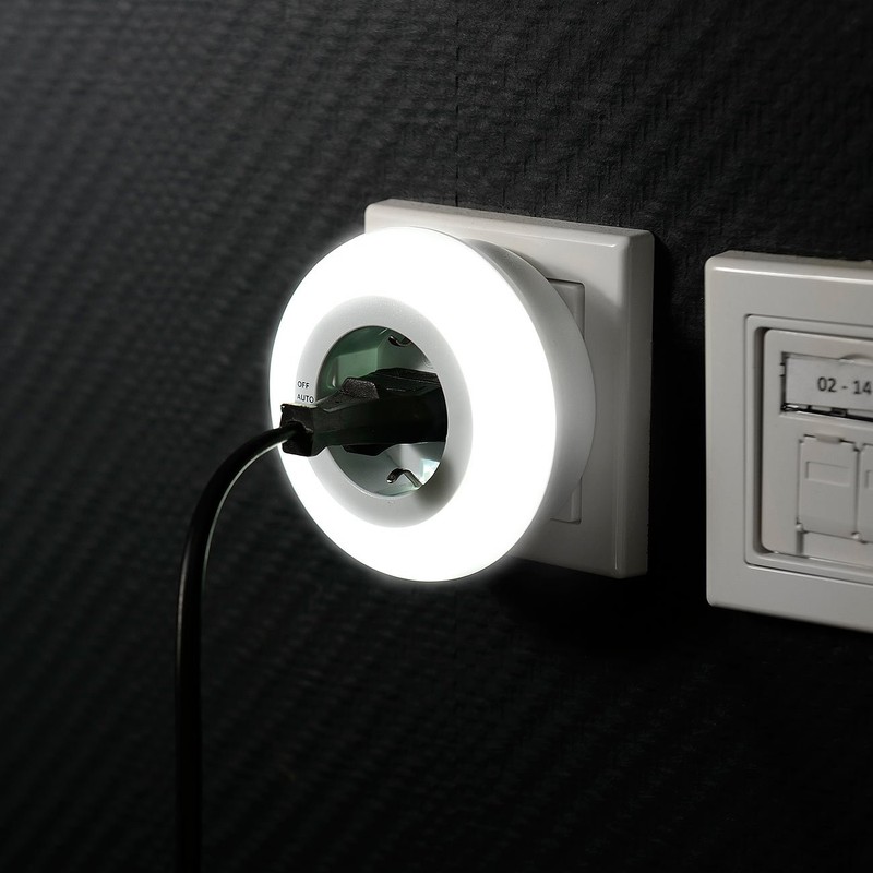 revolt Twilight Light: LED Night Light with Twilight Sensor and