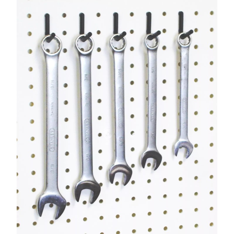 WallPeg 43 Kit -Peg Hooks & Plastic Bins - Organize