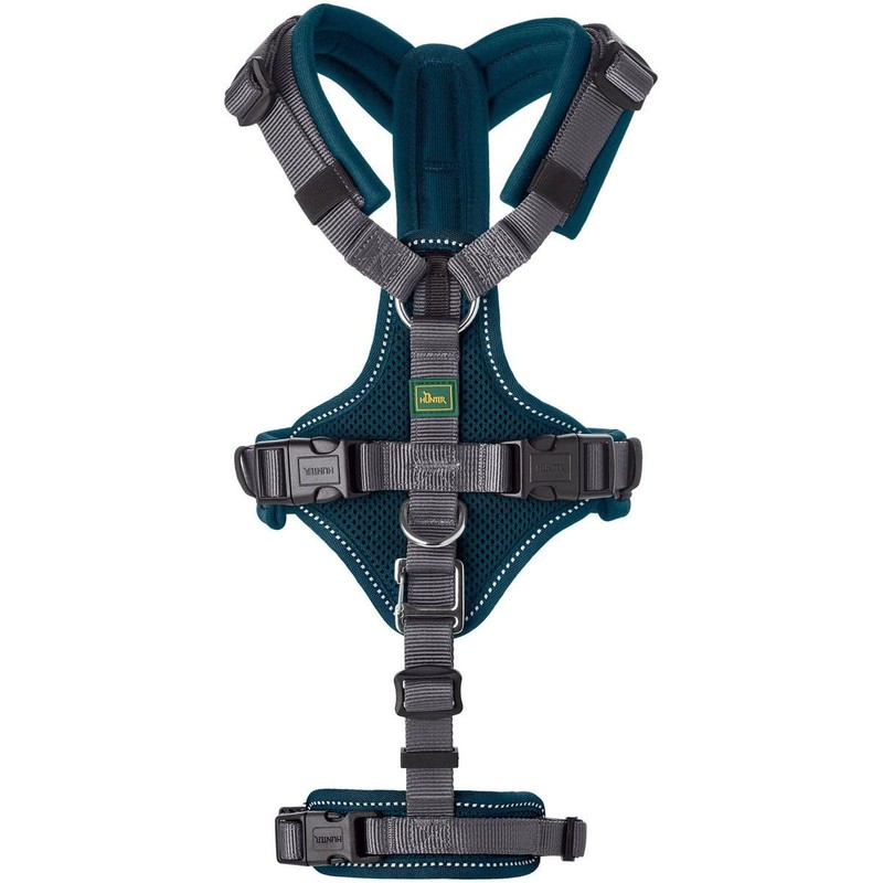 Maldon Safety Harness, Petrol/Grey, Size XS-S