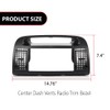 DOTCOM Upper Center Dash Trim Radio Bezel AC Air Vents