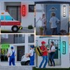 T-SUNUS Solar House Numbers with Separate Panel, IP65 Waterproof Outside