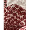 Unbranded bucilla Christmas Stocking With Red White Candy On White