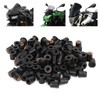 100PCS Well Nut M6x0.8mm Rubber Modification for Motorcycle ATV Windscreens