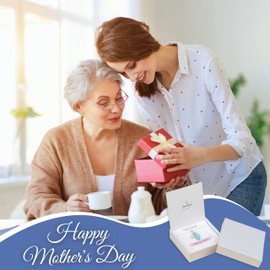 Sea Glass Necklace, White Sea Glass Necklace, Sea Glass Jewelry for Women Using Recycled Material, Women Christmas Gifts for Mom, Teacher, Coworker, Birthday, Christmas, Mothers Day Gifts For Mom