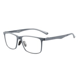 JM Al-Mg Metal Blue Light Blocking Glasses Men Women Anti Blue-Light Computer Glasses, Relieve Eyestrain and Eye Protection Gunmetal
