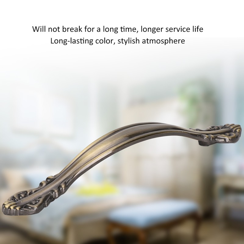 10 Sets Bronze Tone Handle Pull Cabinet Hardware for Dresser