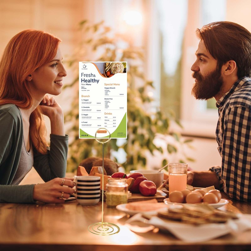 Place Card Holders - 12PCS Table Card Holders Table Number