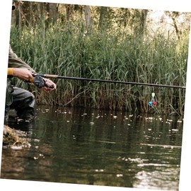 Outanaya 20pcs Fishing Rod Alarm Bells Dual Alert Feature Loud Sound for Fishing Rods Material Easy to Secure and Fix